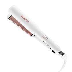 Conair - Alaciadora 1 1/2" Ceramica - Blanca/Rosa CS222WES-Tecnolog...
