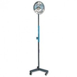 Lampara de pie rodable