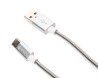 Sync Ray - Cable Micro a USB - SR-MMC37 - Plata SR-MTCC39-Tecnologi...