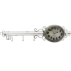  Reloj de Pared Llave Plata 