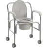 Silla cómodo de aluminio con ruedas 