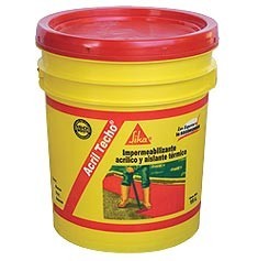 IMPERMEABILIZANTE ACRIL TECHO 3 AÑOS 19 L BLANCO-TodoenunSitio-SIKA