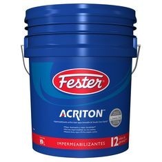 IMPERMEABILIZANTE FESTER ACRITON 12 AÑOS ROJO 19L-TodoenunSitio-FESTER