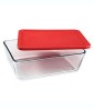 Tazón de vidrio Pyrex®Storage Plus rectangular con tapa, 11 tz