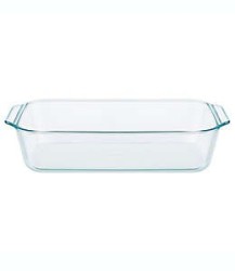Refractario hondo de vidrio Pyrex® rectangular, 22.86 x 33.02 cm