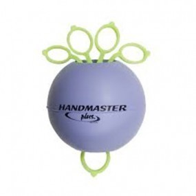 Pelota para ejercicio de mano handmaster suave, morada