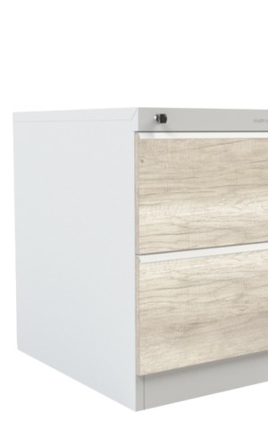 VICKEN 2 GAVETAS LAMINADO