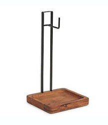 Soporte para plátanos Our Table™ con base de madera