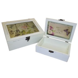 2 Cajas decorativas París