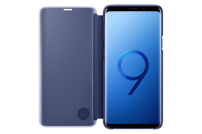 Samsung Funda Clear View Standing Galaxy S9+Azul
