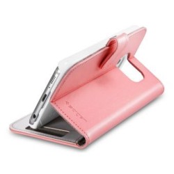 Spigen Wallet S Samsung S6 Edge Rosa 