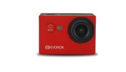 Evorok Videocámara deportiva Enjoy Roja