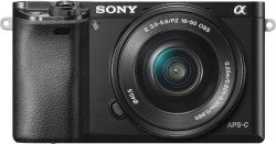 Sony Cámara digital ILCE-6000 Negra