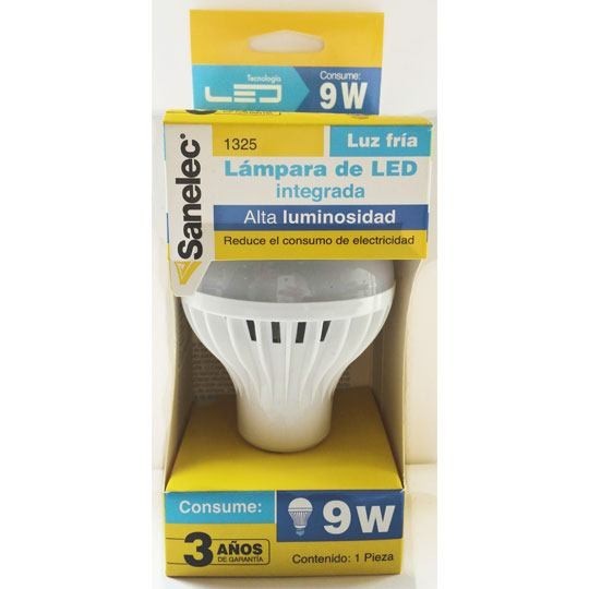 FOCO SANTUL TIPO LED DE PLASTICO 6 WATTS