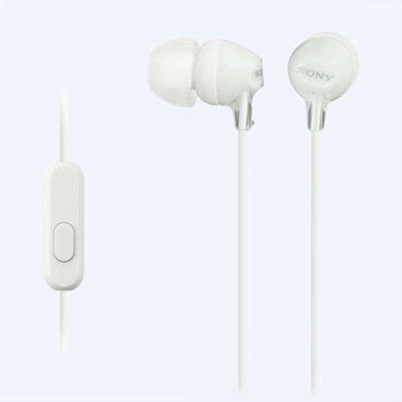 Audífonos Sony Intrauditivos EX15LP Blancos