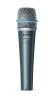 Shure Micrófono para instrumentos Beta57A Negro