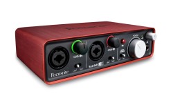 Focusrite Interfaz USB SCARLETT 2I2 000 Rojo