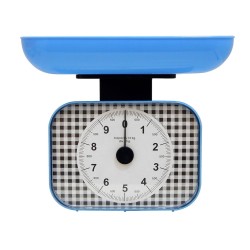 Bascula De Cocina 10 Kg Azul