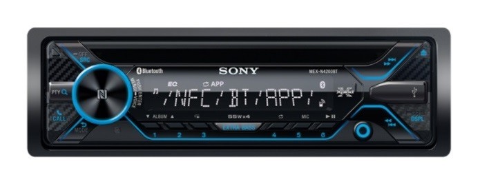 Sony Autoestéreo Android con CD y Bluetooth
