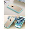Funda transparente Usams Edge Series iPhone 6 -Azul 