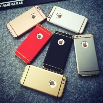 Soft armor Gold protector para iPhone 6 6s Plus 