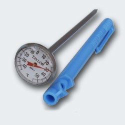 Termómetro de vástago de -40°C a +50° C 