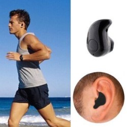 Venta negro mini Stealth Wireless Bluetooth auricular Headset para iPhone LG 