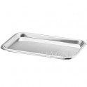 Charola rectangular plana 285 x 190 x 18 mm