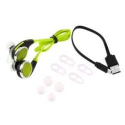 ER audifonos auricular Bluetooth verde QY8. 