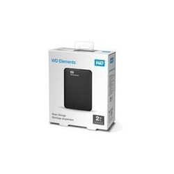 Disco duro externo WD Elements 2TB portá...