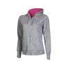 Sudadera Puma Studio Burnout Jacket-Gris