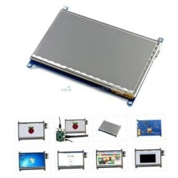 ER módulo LCD pastel de frambuesa 7 pulgadas Super Clear 