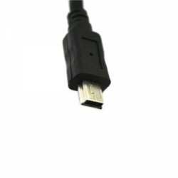 5 Pin USB 2.0 mini B a A poder masculino Y-Cable 