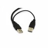 5 Pin USB 2.0 mini B a A poder masculino Y-Cable 