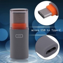 Eh Adaptador de teléfono c-micro interruptor-Naranja 