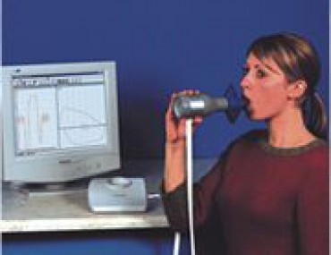 Espirometro modelo spirotrac 6800 basado en computadora