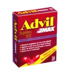 ADVIL MAX C 20 400MG