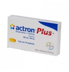 Actron Plus 10 Cápsulas 400mg (100mg)