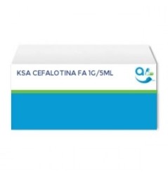 KSA CEFALOTINA FA 1G/5ML IM