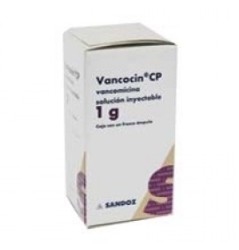 Vancocin Solución Inyectable 1g