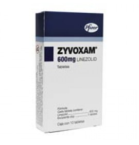 Zyvoxam 10 Tabletas 600mg