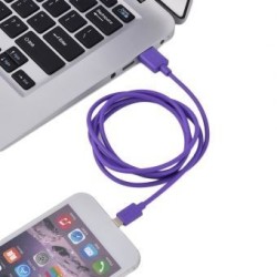 Alarma de oro de Apple Cable de datos 5 púrpura 