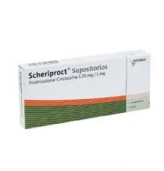 Scheriproct 6 Supositorios