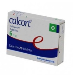 Calcort 20 Tabletas 60mg