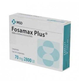 Fosamax Plus 4 Comprimidos 70mg (2800ui)