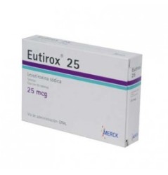 Eutirox 50 Tabletas 25mcg