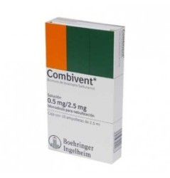 Combivent 10 Ampolletas 2.5ml