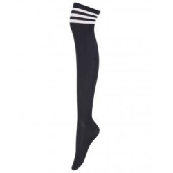 Unisex Rayado Sobre la rodilla Stocking flacos delgados Deportes Me...