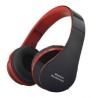 Audífonos On-Hear Bluetooth Color Negro con Rojo 