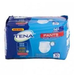 TENA CALZON PANTS 10 MED
